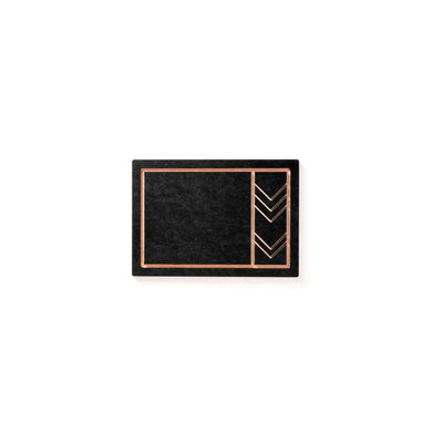 The Frank Lloyd Wright Cut & Serve Collection Boards in Small in Slate/Natural